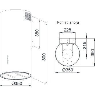 ODSAVAČ KMK3500BL