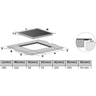 DESKA INDUKČNÍ KPI3003BB