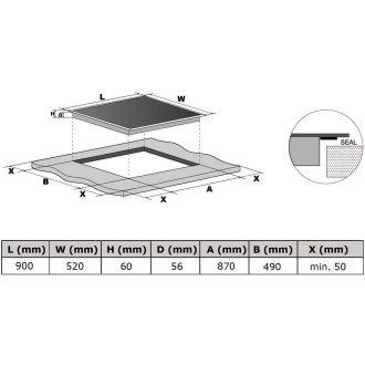 DESKA INDUKČNÍ KPI9041B