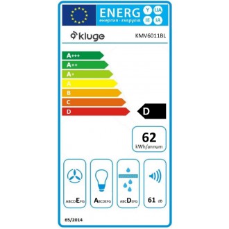 Odsavač plně vestavný KMV6011BL
