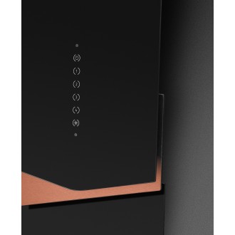 Odsavač šikmý komínový Trio Black Copper (CDP9001CZ)