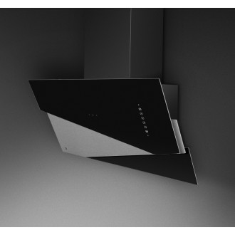 Odsavač šikmý komínový Trio Black Inox (CDP9001CI)