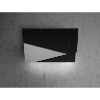 Odsavač šikmý komínový Trio Black Inox (CDP9001CI)