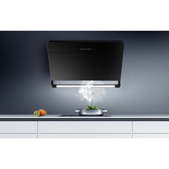 Odsavač šikmý komínový Illumia Black (CDP9002C)