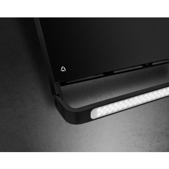 Odsavač šikmý komínový Illumia Black (CDP9002C)