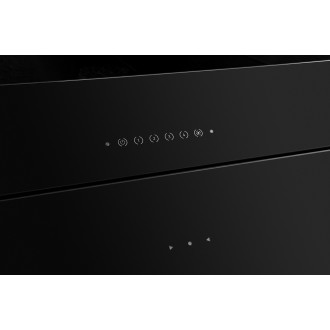 Odsavač šikmý komínový Illumia Black (CDP9002C)