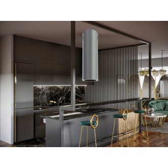 Odsavač ostrůvkový Tubus W Inox (CDW3801I)