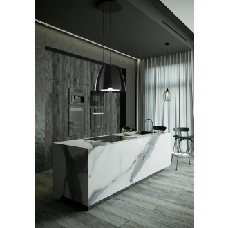 Odsavač ostrůvkový Miss W Glossy Black (CDW5001C)