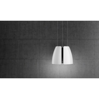 Odsavač ostrůvkový Miss W Glossy White (CDW5001B)