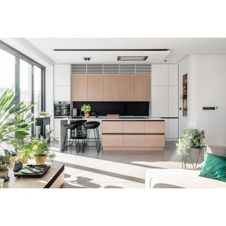 Odsavač vestavný stropní SU Light Black (CDS9001C)