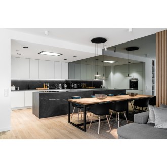 Odsavač vestavný stropní SU Light Inox White (CDS9001IB)