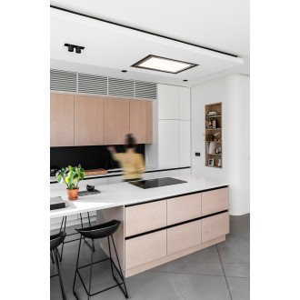 Odsavač vestavný stropní SU Light Inox White (CDS9001IB)