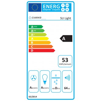 Odsavač vestavný stropní SU Light Inox White (CDS9001IB)