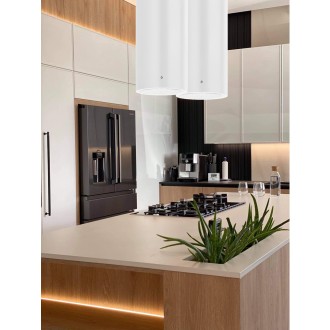 Odsavač ostrůvkový Tubus W Long White (CDW3801BL)