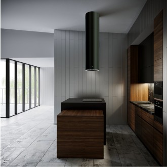 Odsavač ostrůvkový Tubus W Long Black (CDW3801CL)