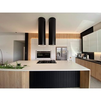 Odsavač ostrůvkový Tubus W Long Black (CDW3801CL)