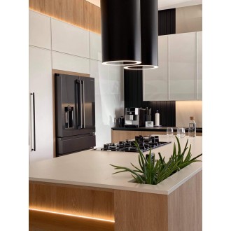 Odsavač ostrůvkový Tubus W Long Black (CDW3801CL)