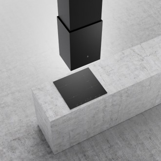 Odsavač ostrůvkový Cube W Black (CDW4001C)