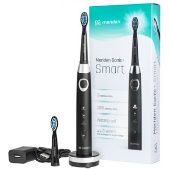 KARTÁČEK ZUBNÍ MERIDEN Sonic+Smart MS349B