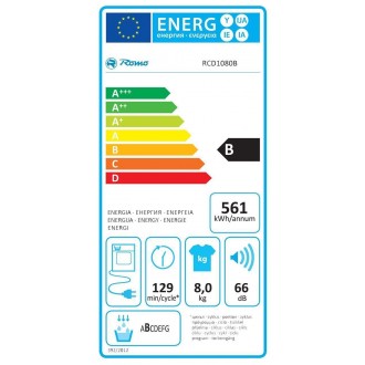 SUŠIČKA KONDENZAČNÍ RCD1080B