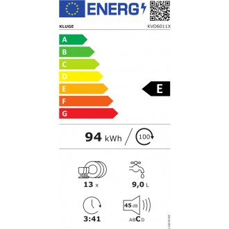 MYČKA VESTAVNÁ KVD6011X