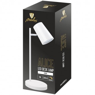 LED stolní lampička ALICE DL1205/W