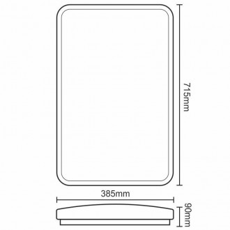 Svítidlo OPAL 60W/CLE0/SMD/4000K/SI - LC725A/SI/R