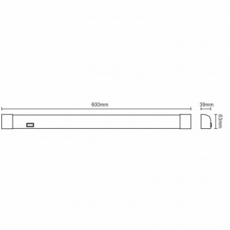 Svítidlo 15W/IP44 LB02/600/SMD/4000K - LNL7321/SI