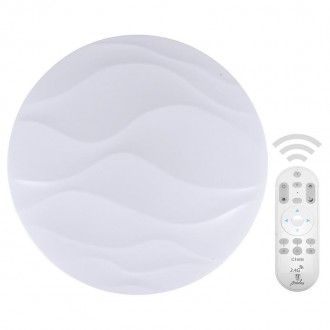 LED svítidlo OPAL + dálk. ovladač 50W/CLR1/SMD/RC - LC801W