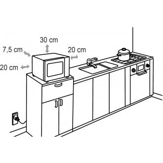 MIKROVLNNÁ TROUBA SM2500W