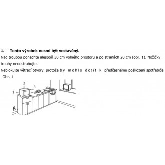 MIKROVLNNÁ TROUBA GE2300W