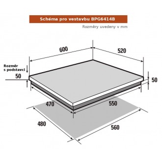 DESKA PLYNOVÁ BPG6414B