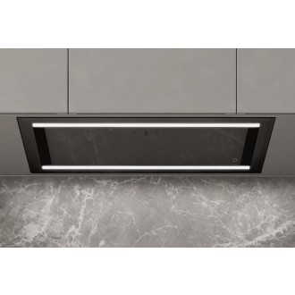 Odsavač vestavný do skříňky Duo 74 Black (CDZ7405C)