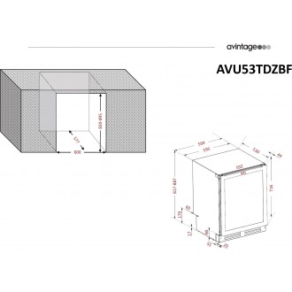 Vinotéka AVU53TDZBF