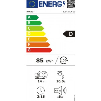 Myčka vestavná s panelem BDB424LW