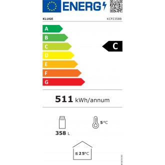 VITRÍNA CHLADÍCÍ KCP2358B