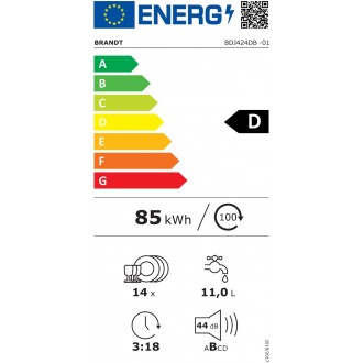 Myčka plně vestavná BDJ424DB